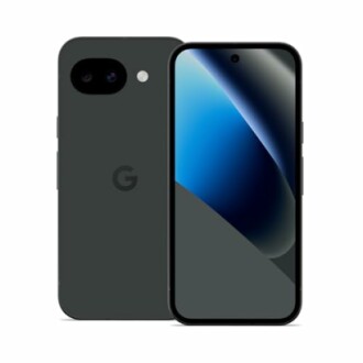 Front and back view of a Google smartphone.