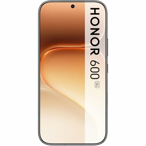 Honor 600 smartphone with display on