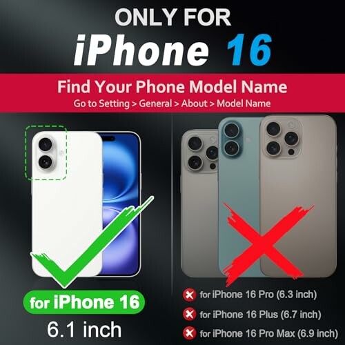 SHIELDON Case for iPhone 16