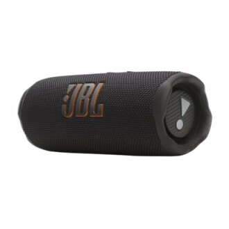 Black JBL portable Bluetooth speaker
