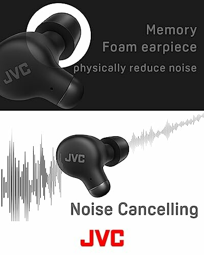 JVC HA-Z250T-B Earbuds