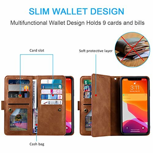 EYZUTAK Wallet Phone Case for iPhone 16 Plus