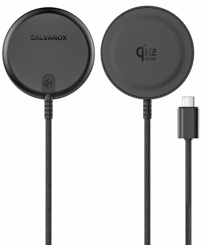 Wireless charging pad with USB-C connector